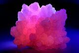 Superb Manganoan Calcite Crystal Cluster - Highly Fluorescent! #347657-1